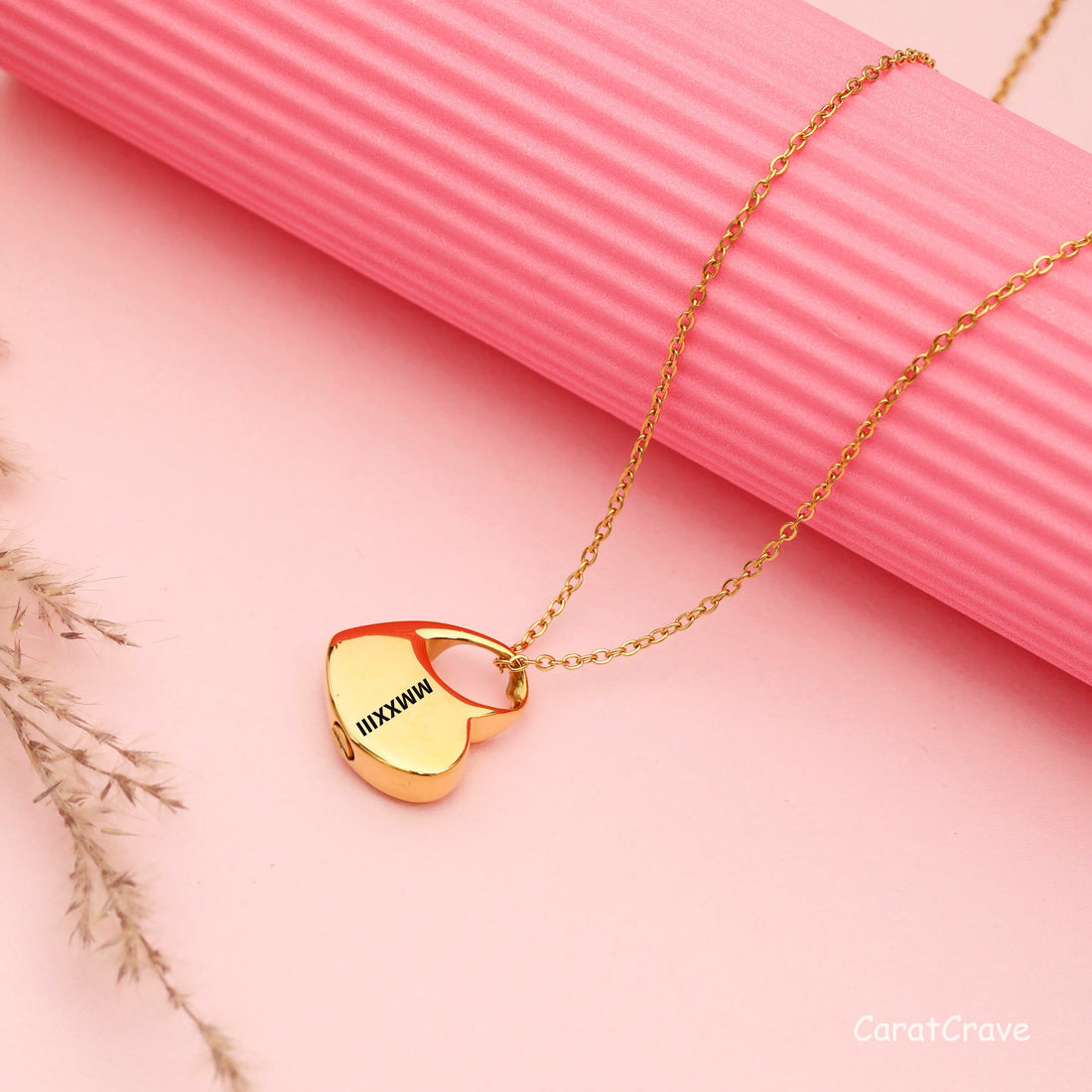 Custom Heart-Shaped Urn Necklace