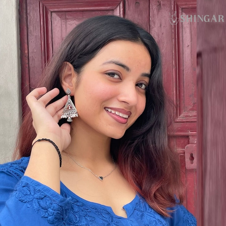 Shahi Combo of 12 Designer Jhumkas with Sandesh Patra(Scroller) and 2 Free Gifts