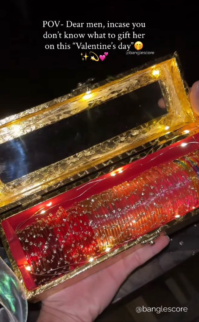 18 Dozen + Shimmer Transparent Box